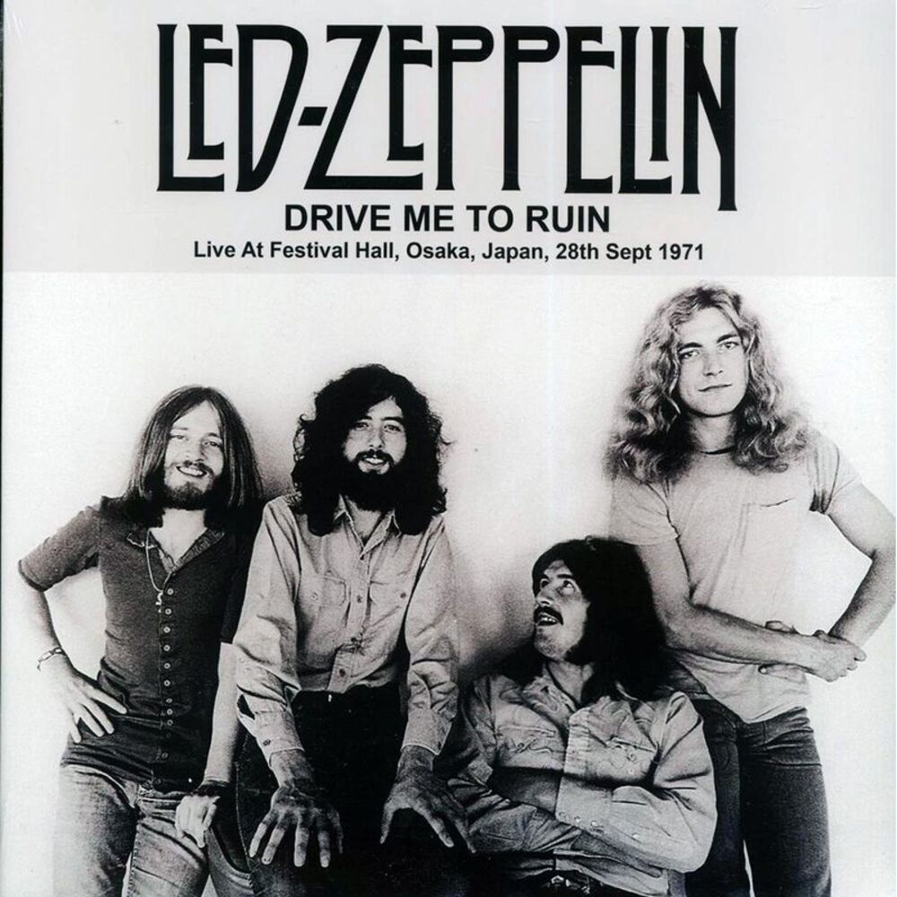 Led Zeppelin - Drive Me To Run: Live At Festival Hall, Osaka, Japan, 28th Septem